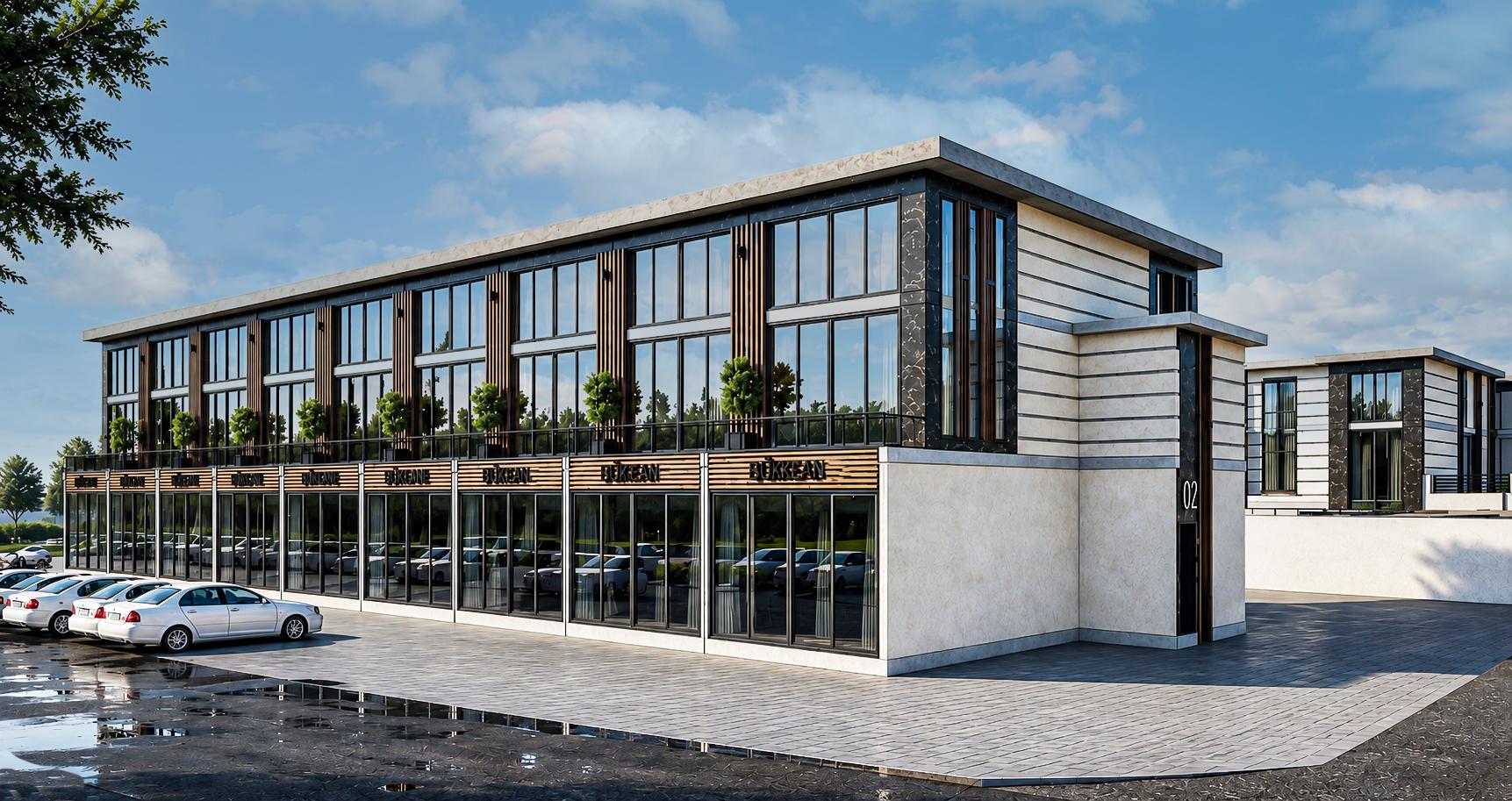 PLAS MEYDAN dükkan ve loft daire görünümü