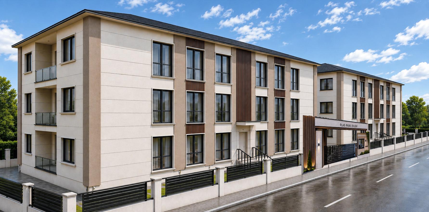 PLAS PARK EVLERİ peyzaj görünümü